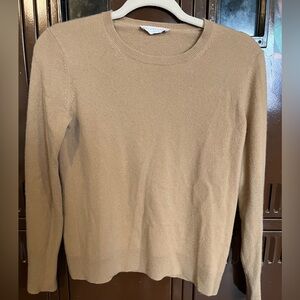 Everlane Women's Classic Camel Crew Neck Cashmere Sweater